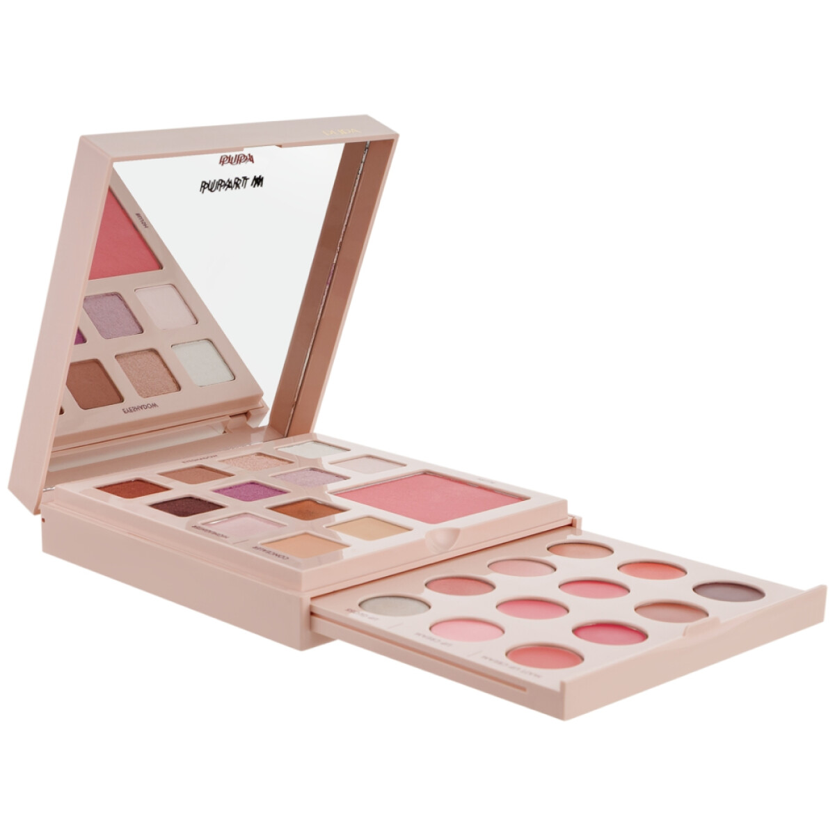 Paleta de Sombras Pupa Pupart M Red Blue & Brown Shades 