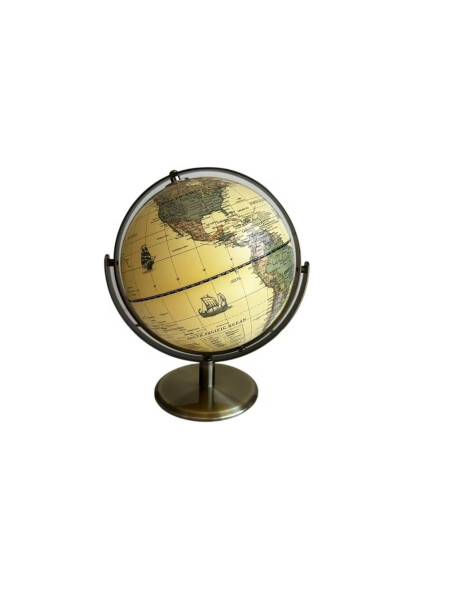 GLOBO TERRAQUEO 20x26.5CM HIERRO DORADO GLOBO TERRAQUEO 20x26.5CM HIERRO DORADO