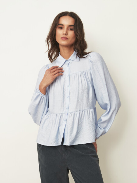 CAMISA FRELI CELESTE
