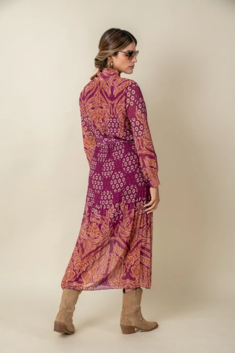 VESTIDO VIOLETA PERSA Magenta
