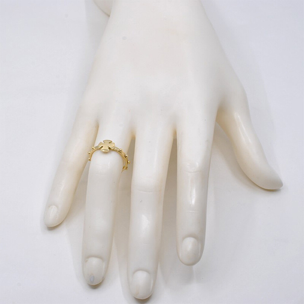 Anillo Rosario Vasco En Oro 18K Anillo Rosario Vasco En Oro 18K