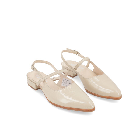 ZUECO VENET - CUERO FLORIPA BLANCO