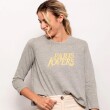 T-SHIRT D.CASSIN PARIS LOVE GRIS