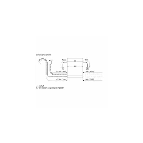 Lavavajillas panelable Bosch SMV4ECX28E 14 servicios SMV4ECX28E