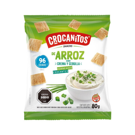 Snack arroz Crocantitos 80g cebolla Snack arroz Crocantitos 80g cebolla
