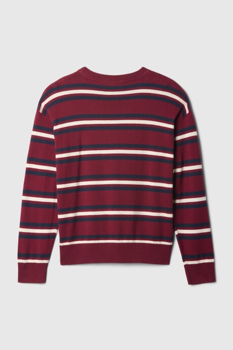 Buzo Intarsia Niño Red Delicious