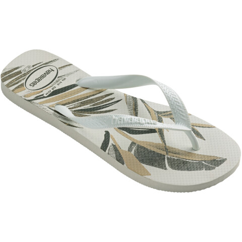 Sandalias Havaianas Aloha Hombre Blanco/Blanco/Verde Oliva