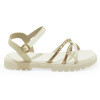 Sandalias Molekinha Zuecos de Mujer - 2344.144-30060 Blanco-cristal