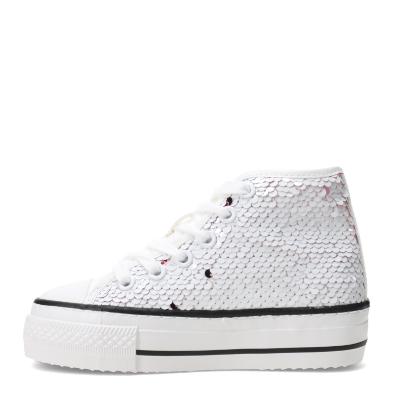 Championes de Niña MINI Miss Carol botita Blanco