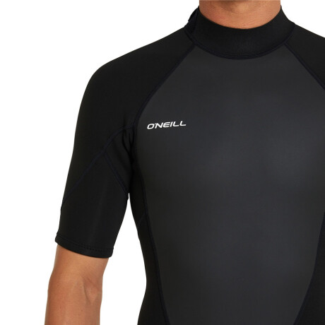 Traje O'Neill Reactor Back Zip Short Sleeve Full 2 MM - Negro Traje O'Neill Reactor Back Zip Short Sleeve Full 2 MM - Negro