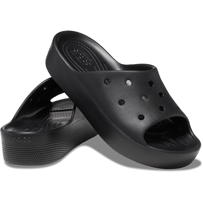 Sandalias Classic Platform Slide Negro