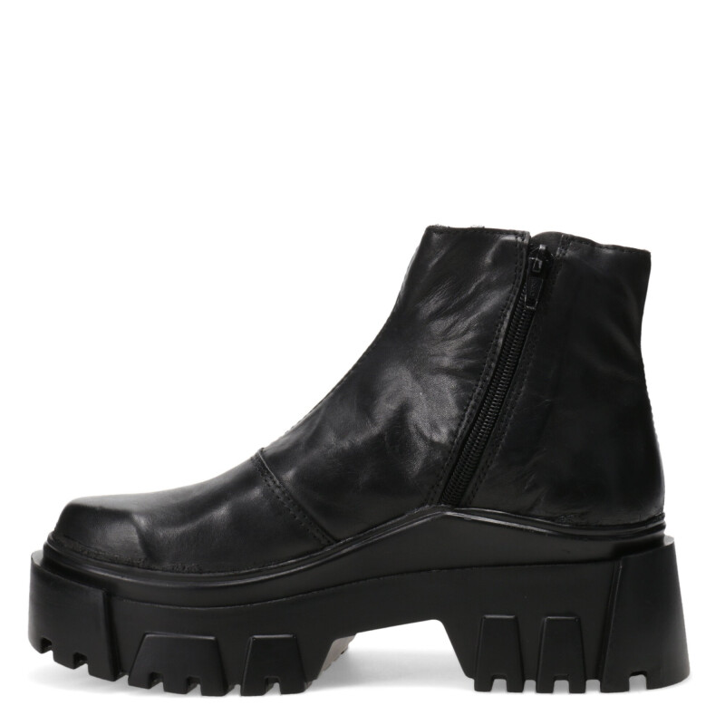 Botas de Mujer Miss Carol NING de cuero con elástico Negro