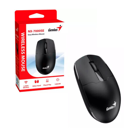 Mouse Inalámbrico Genius NX-7000SE Negro Mouse Inalámbrico Genius NX-7000SE Negro