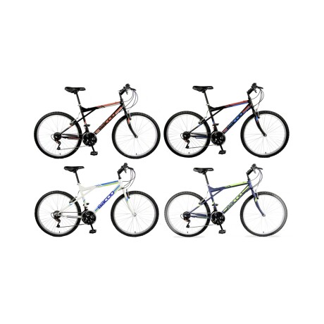 Bicicleta Baccio Alpina Man Montaña rodado 26 con 21 cambios Negro/Naranja