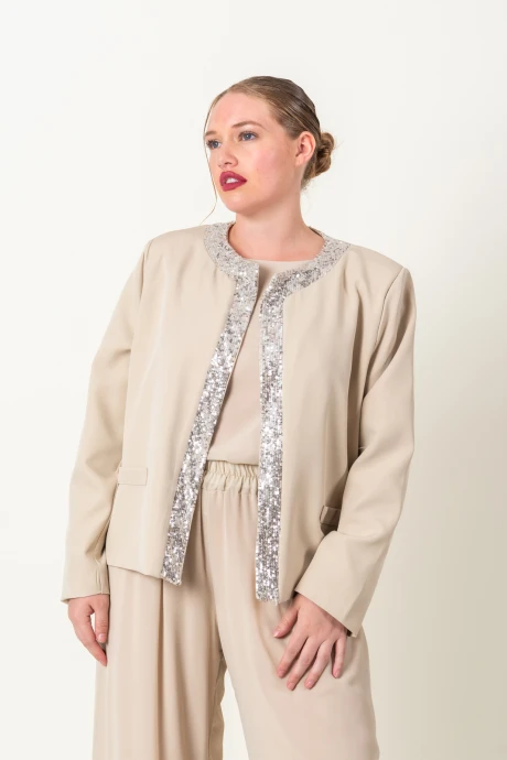 CHAQUETA PARTHENA Natural
