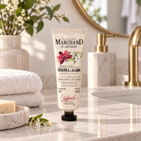Crema de Manos Marchand 50 g con Vitamina E Orquidea & Jazmin