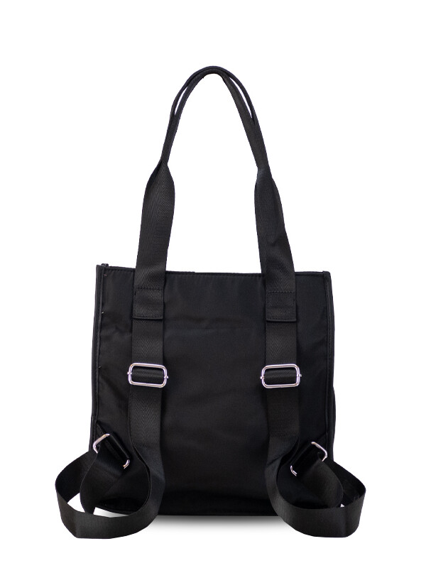 MOCHILA CARTERA CRETA NEGRO