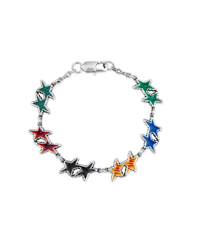 TwoJeys Pulsera Melted Stars Plata TwoJeys Pulsera Melted Stars Plata