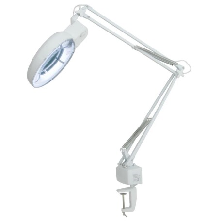 Lampara Fija Multiproposito Articulada con Luz y Lupa 001