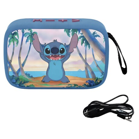 Parlante Con Bluetooth Inalámbrico Lexibook Portátil Stitch Parlante Con Bluetooth Inalámbrico Lexibook Portátil Stitch
