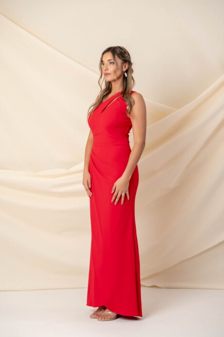 VESTIDO EMBER Rojo