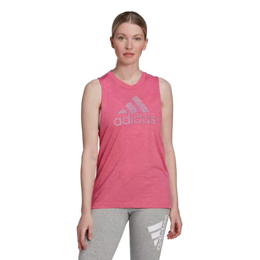 Musculosa de Mujer Adidas Future Icons Winners 3 Tank Top Magenta