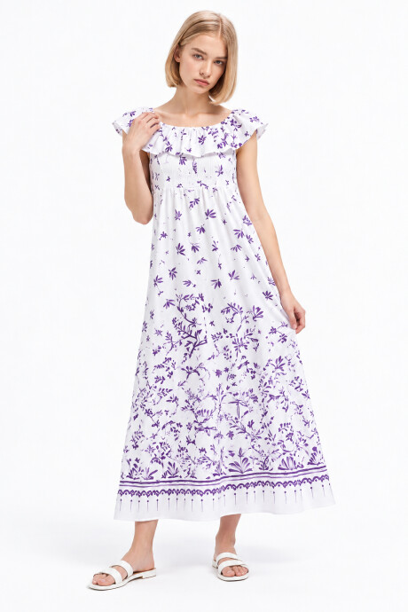 Vestido Loopos Estampado 1