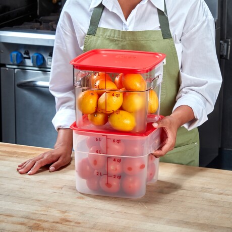 Recipiente Cuadrado de Policarbonato 5.7 Litros FreshPro Recipiente Cuadrado de Policarbonato 5.7 Litros FreshPro