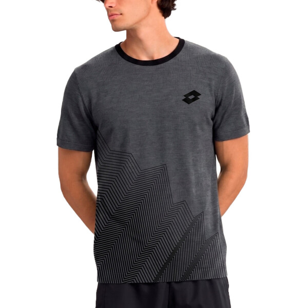 Lotto Remera Manga Corta de Hombre ELFI - Gris Gris