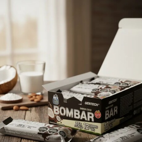 Barra Proteica Sin TACC Iron Bar Gentech Coco