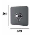 Gancho Adhesivo Tornillo Pared Soporte Colgar Multiuso X6 Transparente Gancho Adhesivo Tornillo Pared Soporte Colgar Multiuso X6 Transparente