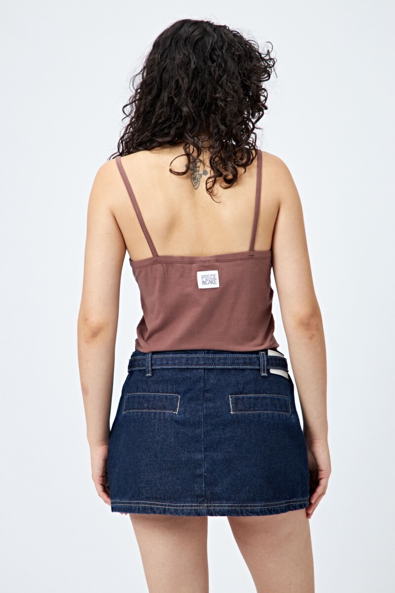 FALDA TONA Azul Oscuro