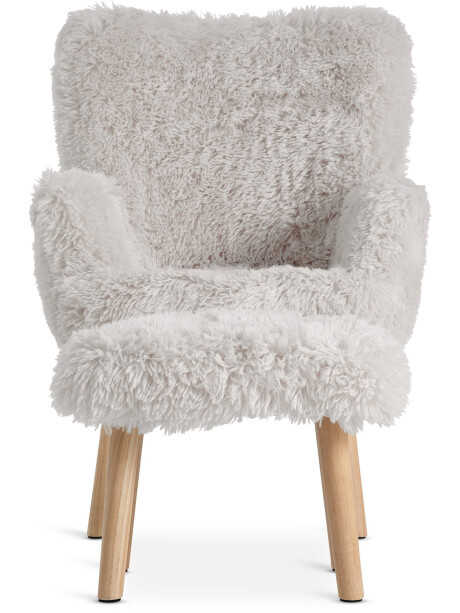 Sillón/apoya pies HVILSTED 1 cuerpo teddy crudo Sillón/apoya pies HVILSTED 1 cuerpo teddy crudo