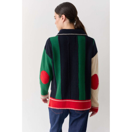 Pre Venta Buzo Olimpico Verde, Azul Y Rojo