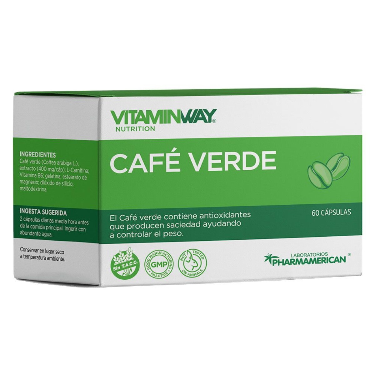 VITAMIN WAY CAFE VERDE 60 CAP 