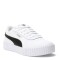 Championes de Mujer Puma Carina 2.0 Wns Blanco - Negro - Plateado