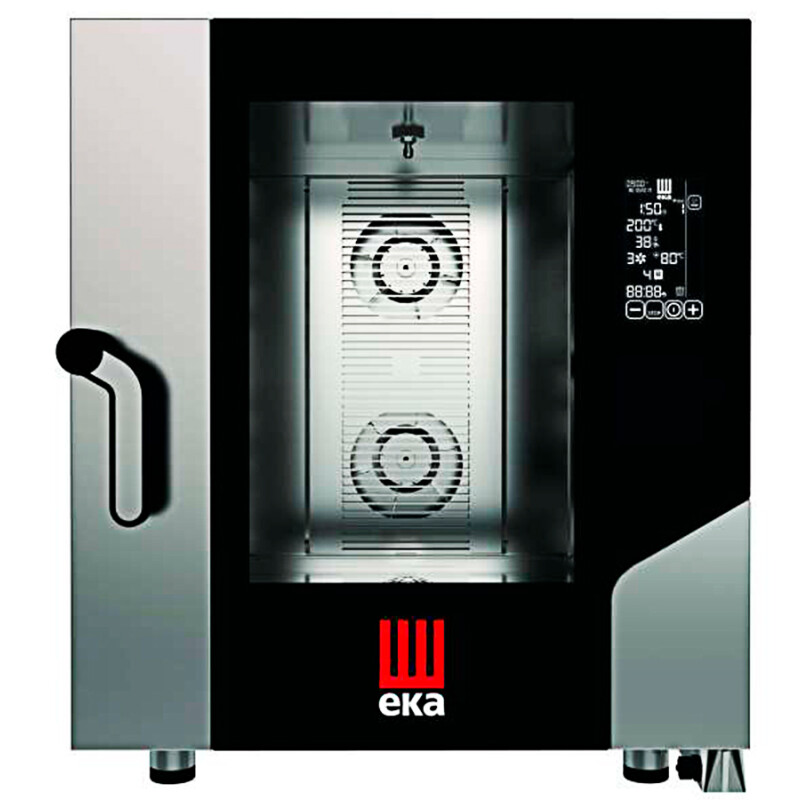 Horno inteligente eléctrico 7 bandejas GN 1/1 - Tecnoeka MKF 711 BM Horno inteligente eléctrico 7 bandejas GN 1/1 - Tecnoeka MKF 711 BM