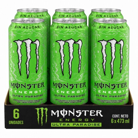 FUNDA X 6 MONSTER ULTRA PARADISE 473ML 100549 001