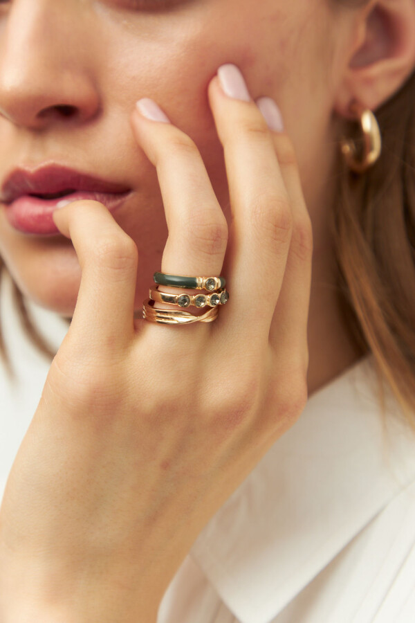 ANILLO MARINOVI Dorado