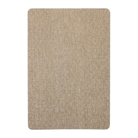 INDIVIDUAL RECT BEIGE COMB 30X45CM Unica
