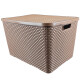 Caja ratán 40 lts MARRON