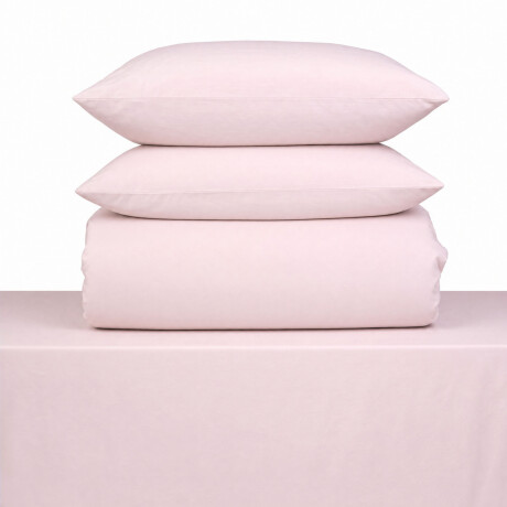 JUEGO DE SÁBANAS 2 PLAZAS POLIESTER NATURAL-BEIGE PREWASHED CRUDO