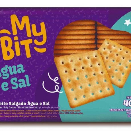 GALLETA MY BIT 350G AGUA Y SAL GALLETA MY BIT 350G AGUA Y SAL