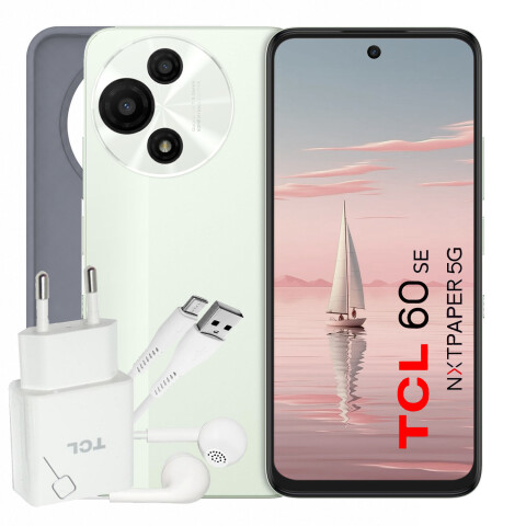 Celular Tcl 60 Se Nxtpaper 5g 18gb (8gb + 10gb) Ram 256gb VERDE