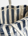 Shopper Shopper Rayada - Azul Medio