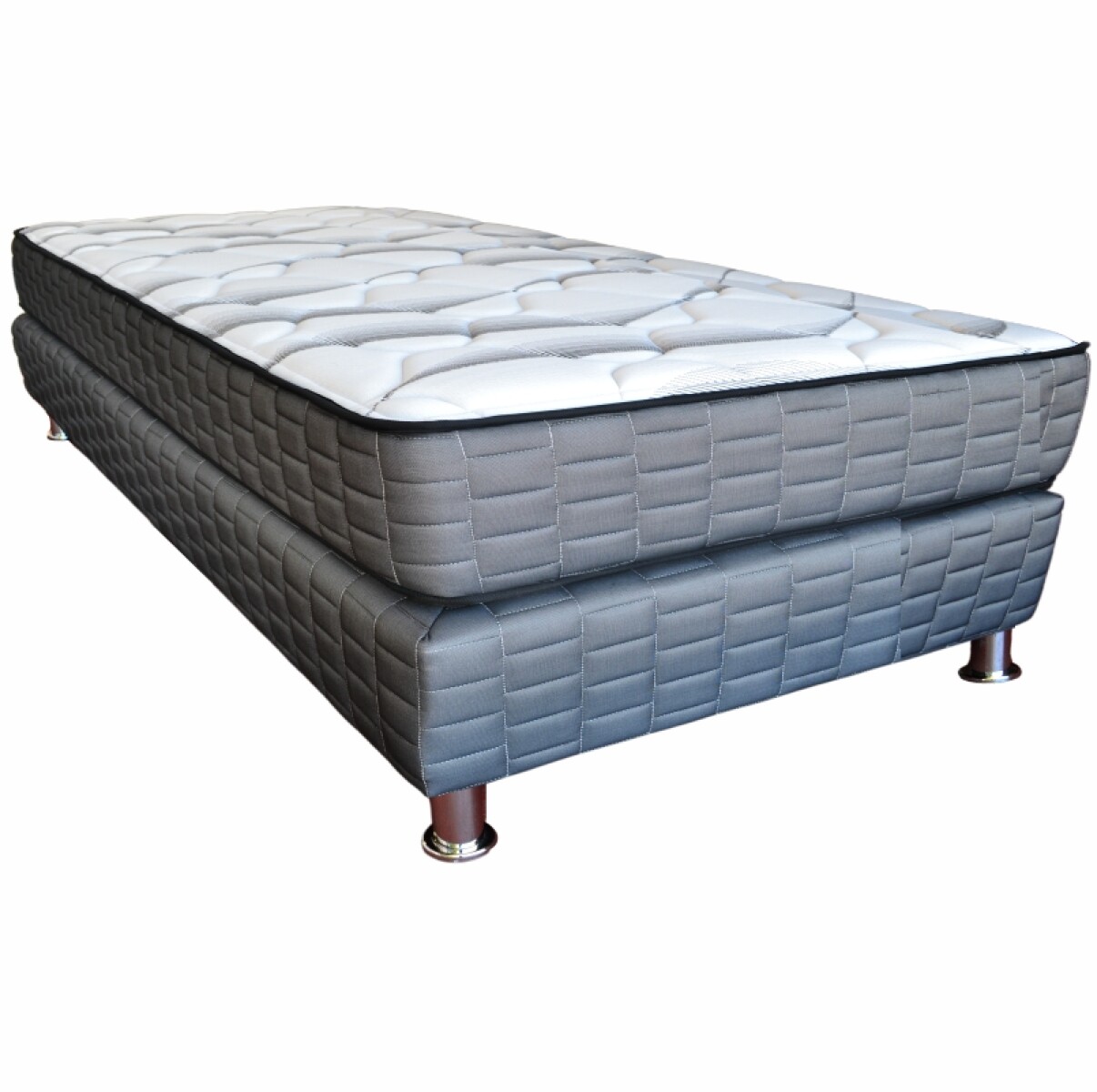 Colchón + Sommier de Espuma Lexus - 0,80 x 1,85 - 1 Plaza 