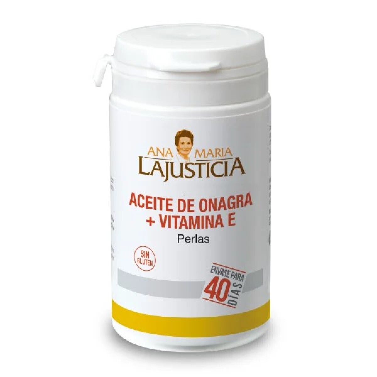 Aceite de Onagra + Vitamina E | Ana María Lajusticia | 80 Perlas 