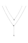 Set collares punto de luz Plateado