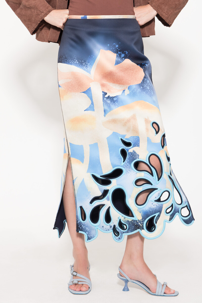 POLLERA SUNSET Multicolor