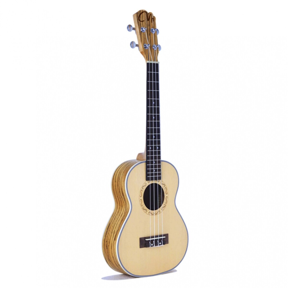 Ukelele Soprano Magma Abeto Y Cebrano C/cenefa Mks60 